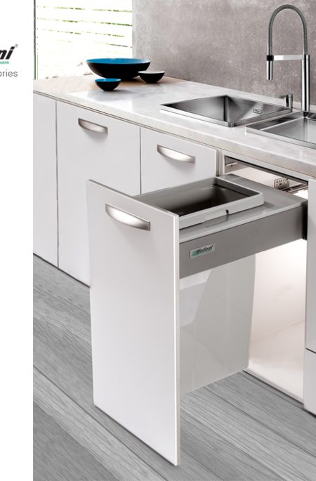 سطل یک قلو ریلی آرام بند(جهت یونیت 40)Melloni